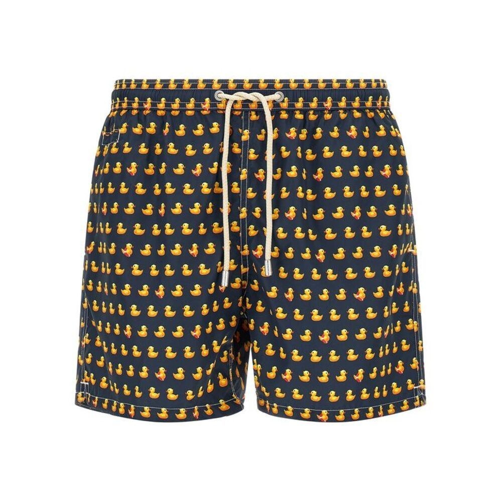 MC2 Saint Barth Mens Small Ducky Swim Shorts Lighting Micro Fantasy Luxury Italy